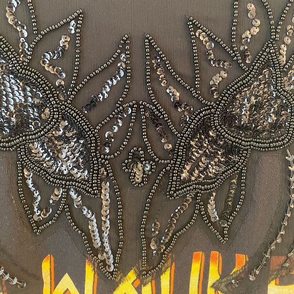 Vintage Beaded Milwaukee Raiders Tee by TopShop - Picture 3 of 4